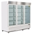 72 Cubic Foot ABS Triple Swing Glass Door Laboratory Refrigerator