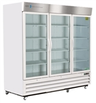 72 Cubic Foot ABS Triple Swing Glass Door Laboratory Refrigerator