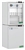 10 cu ft ABS Glass Door Refrigerator & Solid Door Freezer Combination - Hydrocarbon (Medical Grade)