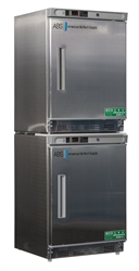 9 cu ft ABS Premier Stainless Steel Refrigerator & Freezer Combination - Hydrocarbon (Medical Grade)