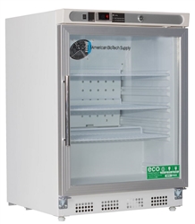 4.6 Cubic Foot ABS Premier Glass Door Built-in Undercounter Refrigerator - Hydrocarbon