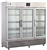 72 cu ft ABS Premier Stainless Steel Swing Glass Door Laboratory Refrigerator (Pharma/Validation) - Hydrocarbon (Medical Grade)