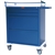 Harloff Medication Cart, Aluminum, Universal Line, Large Drawers with Key Lock, Standard Package