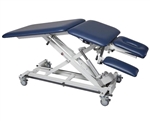 Armedica AMBAX5000 Hi-Lo Treatment Table w/ 3 Section Top & Bar Activated Height Control - Powered Center