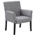 Boss Box Arm Guest, Accent or Dining Chair with Black Base