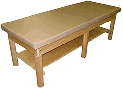 Plain Shelf Bariatric Treatment Table - 1000 lbs Capacity