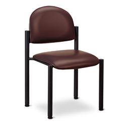 Clinton C-40B Medical Side Chair (Black Frame)