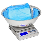 Detecto Underpad/Wet Diaper Scale - Mariner Waterproof IP67 - 12lb capacity - Underpad Bowl