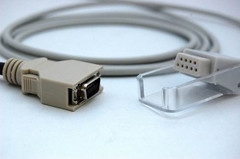 Nellcor 7 pin SpO2 Adapter Cable SCP-10 MC-10