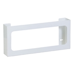 Clinton Quad White Steel Glove Box Holder