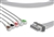 Philips Compatible ECG Leadwire - M1625A 5 Leads Snap (Individual)