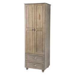 Novum Medical Lexington Wardrobes - 2 Doors, 2 Drawers Wardrobes