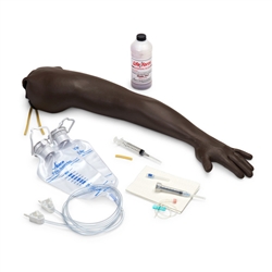 Nasco Life or Form Adult Venipuncture and Injection Training Arm - Dark