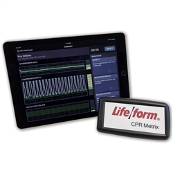 Nasco Life or Form CPR Metrix Control Box and iPad