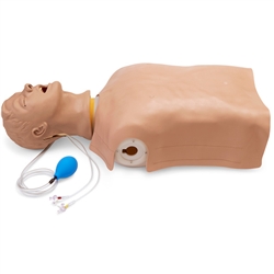 Nasco Life or Form Advanced Airway Larry Airway Management Trainer Torso - Light
