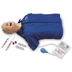 Nasco Life or Form Advanced Airway Larry Torso with Defibrillation Features - Light