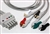 Datex-Ohmeda Pro1001 Compatible ECG Lead Set