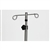 Mid Central Medical Stainless Steel 6-Leg Spider IV Pole, 2 Hook Top