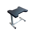 Mid Central Medical Mobile Base Arm and Hand Hourglass Shape Table