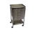 Mid Central Medical Stainless Steel Anesthesia Cart with Removable Tray