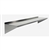 Mid Central Medical Stainless Steel Wall Shelves