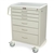 Harloff M-Series Tall Anesthesia Cart, Six Drawers with Standard Key Lock