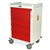 Harloff MR-Conditional Emergency Cart, Aluminum, Six Drawers with Breakaway Lock