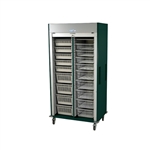 Harloff Double Column Medical Storage Cabinet, Tambour and Double Doors with Key Lock