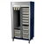 Harloff Double Width Column Medical Storage Cabinet, Tambour Doors, H+H Panels with Key Locks