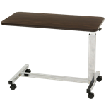 Novum Medical Economy Overbed Table - 15 x 30" Top - Low Bed - No Vanity