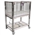 Novum Medical ICU 4-Side Drop Cribs - Youth Length - Gatch Deck - Chrome Finish