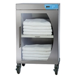Novum Medical Blanket Warmer, Energy Efficient full wall, 7.7ft3 capacity, Casters, 20-25 blankets