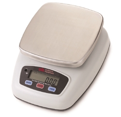 Novum Medical Battery Operated Stainless Steel Diaper Scale, Scale Plate with Plastic Casing