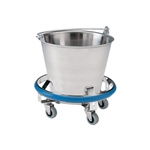 Pedigo Kick Bucket, Stainless Steel