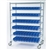 Lakeside Catheter Procedure Cart, 9 Shelves, 84 Bins 24 x 48