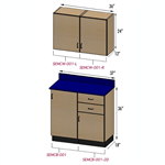 Pivotal Health Stor-Edge Medical Base Cabinet