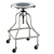 UMF Stainless Steel Revolving Stool with Ring Footrest and No Back