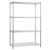 R&B Shelving Unit with Solid Bottom Shelf, 18" x 36" x 72"