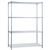 R&B Shelving Unit with Solid Bottom Shelf, 24" x 48" x 72"