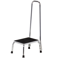 Clinton Step Stool with Hand Rail