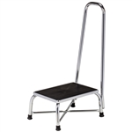 Clinton Large Top Bariatric Step Stool with Handrail