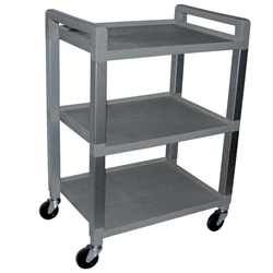 Ideal Products 3 Shelf Poly Cart UC320