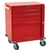 Harloff V-Series Short Emergency Cart, 24" Cabinet and Four Drawers with Breakaway Lock