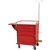 Harloff V-Series Short Emergency Cart, 24" Cabinet and Four Drawers with Push Handle, Breakaway Lock - Emergency Accessory Package