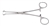 Miltex Intestinal Forceps, 9" Curved