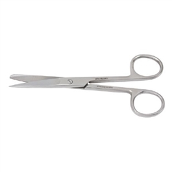 Miltex Operating Scissors, 6-1/2", Straight, Sharp/ Blunt Points