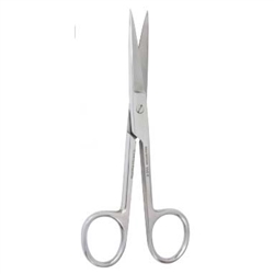 Miltex Operating Scissors, 5-1/2", Straight, Sharp/ Sharp Points