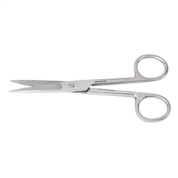 Miltex Operating Scissors, 7-1/2", Straight, Sharp/ Sharp Points