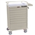 Harloff Value Unit Dose Medication Cart, Top Rail and Pull Out Side Shelf with Basic Electronic Pushbutton Lock - 216 Boxes