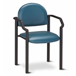 Clinton Black Frame Chair with Arms